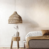 Load image into Gallery viewer, Rattan Pendant Light Woven Lampshade 30CM