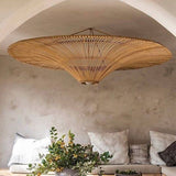 Load image into Gallery viewer, Large Modern Rattan Pendant Light Ceiling Lampshade 100CM