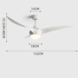 Load image into Gallery viewer, 52 Inch Ceiling Fan with Lights Remote Control