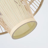 Load image into Gallery viewer, Bamboo Lanterns Pendant Lights Simple Tearoom Chandelier