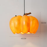 Load image into Gallery viewer, Pumpkin Pendant Lights Resin Vintage Lampshade