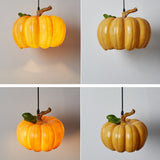 Load image into Gallery viewer, Pumpkin Pendant Lights Resin Vintage Lampshade