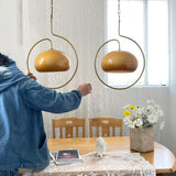 Load image into Gallery viewer, Modern Yellow Metal Pendant Lights