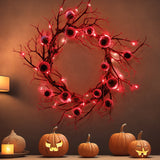 Load image into Gallery viewer, Halloween Wreath Artificial Eyeballs Wreath