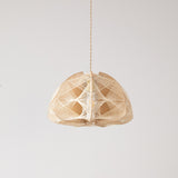 Load image into Gallery viewer, Mid-Century Rope Wooden Pendant Light