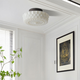 Load image into Gallery viewer, Art Vintage Dome White Ceiling Light