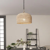 Load image into Gallery viewer, Retro Pendant Lights Hemp Rope Woven Lampshade