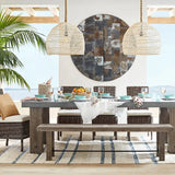 Load image into Gallery viewer, Nordic Rattan Hanging Light Shades Living Room Pendant Lamp Shade