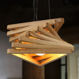 Load image into Gallery viewer, Spiral Design Triangle Pendant Light