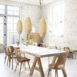 Load image into Gallery viewer, Bamboo Farmhouse Pendant Lighting Shade