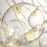 Load image into Gallery viewer, Gypsophila Glass Ball Chandelier