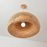 Load image into Gallery viewer, Bamboo Lamp Shade Pendant