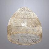 Load image into Gallery viewer, Rattan Cloche Pendant Lighting Fixture Boho Style