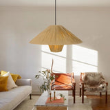 Load image into Gallery viewer, Hand Knitted Bamboo Hat Hanging Light Farmhouse