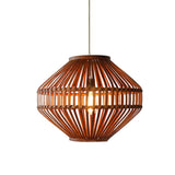 Load image into Gallery viewer, Cage Restaurant Pendant Lamp Bamboo