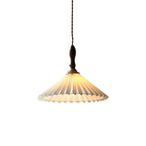 Load image into Gallery viewer, Nordic Minimalist Pleated Shade Pendant Light
