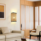 Load image into Gallery viewer, Rattan Rectangular Wall Mount Light Lodge Style