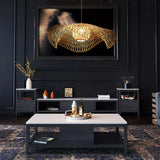 Load image into Gallery viewer, Floppy Hat Bamboo Woven Hanging Pendant Light