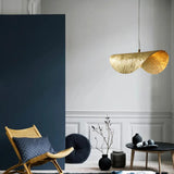 Load image into Gallery viewer, Brass Lotus Leaf Shaped Pendant Lights