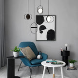 Load image into Gallery viewer, Nordic Post-modern Chandelier Creative Round Pendant Light