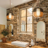 Load image into Gallery viewer, Nordic Wooden Pendant Lamp For Dinning Room