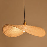 Load image into Gallery viewer, Bamboo Lotus Leaf Shaped Pendant Light