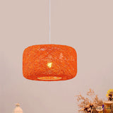 Load image into Gallery viewer, Flaxen Drum Ceiling Hanging Lantern
