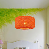 Load image into Gallery viewer, Flaxen Drum Ceiling Hanging Lantern
