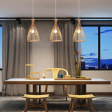 Load image into Gallery viewer, Funnel Bamboo Pendant Light Fixture