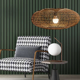 Load image into Gallery viewer, Hand Woven Pendant Light Rattan Lantern Lampshade