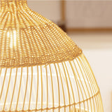 Load image into Gallery viewer, Woven Rattan Pendant Light Over Kitchen Island