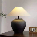 Load image into Gallery viewer, Rustic Bedroom Clay Table Lamp