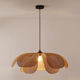 Load image into Gallery viewer, Rattan Petal Rustic Pendant Lamp Shade