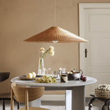 Load image into Gallery viewer, Wicker Cone Lamp Shade Hanging Rattan Pendant Light