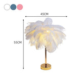 Load image into Gallery viewer, Feather Unique Shape Table Lamp Modern-Style