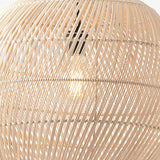 Load image into Gallery viewer, Natural Rattan Round Pendant Lampshade