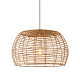 Load image into Gallery viewer, Retro Rattan Pendant Light Fixture Dining Room