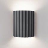 Load image into Gallery viewer, Modern Green Half-Cricle Resin Wall Sconce