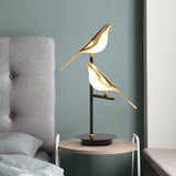 Load image into Gallery viewer, Electroplating Golden Bird Table Lamp
