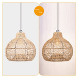 Load image into Gallery viewer, Wicker Farmhouse Kitchen Lighting Pendant Lamp Shade