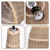 Load image into Gallery viewer, Bell Rattan Woven Pendant Light Kitchen Island
