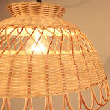 Load image into Gallery viewer, Bamboo Hollowed Scalloped Pendant Lighting