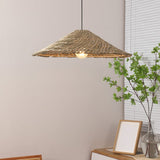 Load image into Gallery viewer, Modern Style Cone Rattan Shade Pendant Lighting