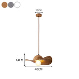 Load image into Gallery viewer, Modern Straw Hat Ceiling Lamp Resin Shade