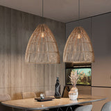 Load image into Gallery viewer, Farmhouse Boho Rattan Pendant Lights for Dining Room