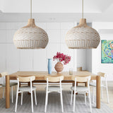 Load image into Gallery viewer, Rattan Woven Lamp Shade Large Pendant Light