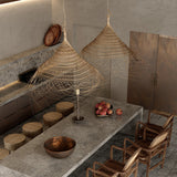 Load image into Gallery viewer, Rustic Lampshade Rattan Vintage Pendant Lights