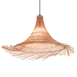 Load image into Gallery viewer, Boho Lampshade Rattan Hat Shape Pendant Lights