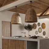 Load image into Gallery viewer, Rustic Rattan Woven Pendant Lights Lamp Shade