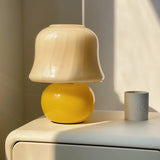 Load image into Gallery viewer, Bell Shape Glass Table Lamp Modern Style